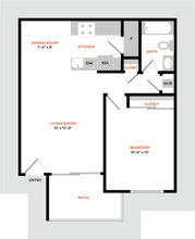 Unit 2220 2220 floor plan